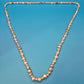 Vintage Barockperlenkette mit goldenen Akzenten