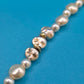 Vintage Barockperlenkette mit goldenen Akzenten