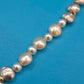 Vintage Barockperlenkette mit goldenen Akzenten