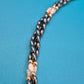 Elegante Vintage-Kette mit Hämatit-Perlen und Naturperlen-Akzenten