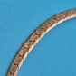 Klassisches flaches Gliederarmband in Roségold-Optik
