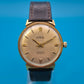 Vintage Kasper Herrenuhr 17 Rubis Incabloc Goldfarben mechanisch
