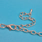 Elegante Vintage-Kette mit glitzerndem Anhänger und Kristall-Detail
