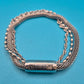 Exklusives Vintage Mehrstrang-Armband mit Schmucksteinen und Magnetverschluss