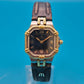 Maurice Lacroix Vintage Damenuhr Gold-Silber-Optik mit Datumsanzeige