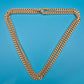 Klassische Goldfarbene Panzerkette | Vintage Statement Kette