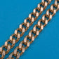 Klassische Goldfarbene Panzerkette | Vintage Statement Kette