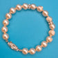 Elegantes Vintage-Perlenarmband mit Strass-Verzierungen und Schließe
