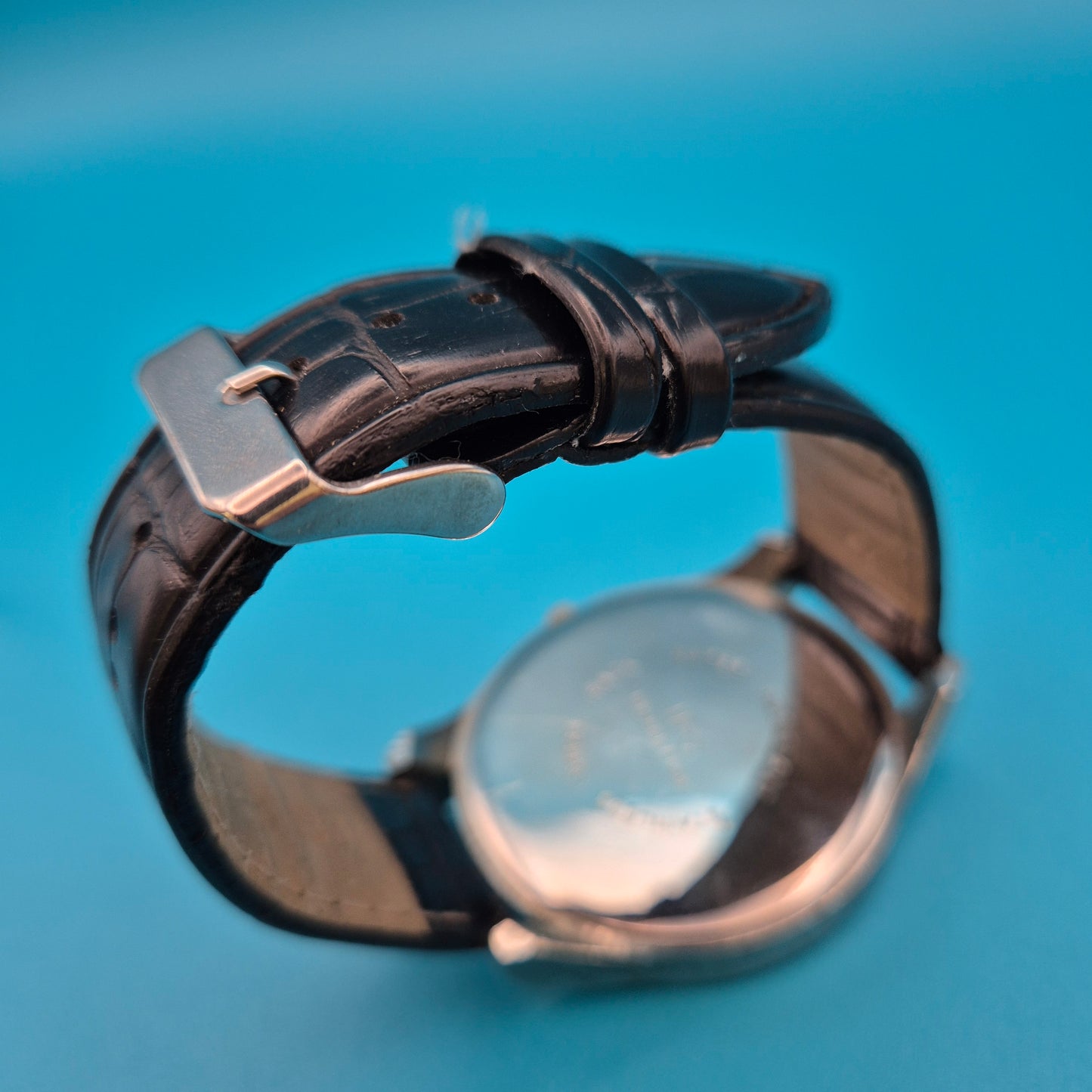 Vintage ADMIRA Germany Herrenuhr Schwarz Analog Armbanduhr Quartz