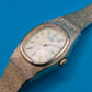 Vintage Citizen Quartz Damenuhr - Goldfarbenes Armband & Strukturiertes Design