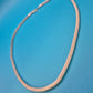 Elegantes Vintage Mesh-Armband in Roségold-Optik 20 cm