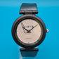 Vintage Allpro Swiss Made Armbanduhr Schwarz Minimalistisch Unisex