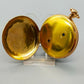 Seltene Antike Spindeltaschenuhr Prunk-Taschenuhr Gold 24K 1949