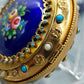 Luxus Seltene Taschenuhr 18K Gold Tascheuhr Adam & Eva 1949