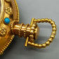 Luxus Seltene Taschenuhr 18K Gold Tascheuhr Adam & Eva 1949