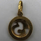 Italienischer 18K Nr. 13 Glücksbringer - Vintage Love Token Anhänger