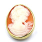 Elegante Cameo-Brosche