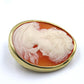 Elegante Cameo-Brosche