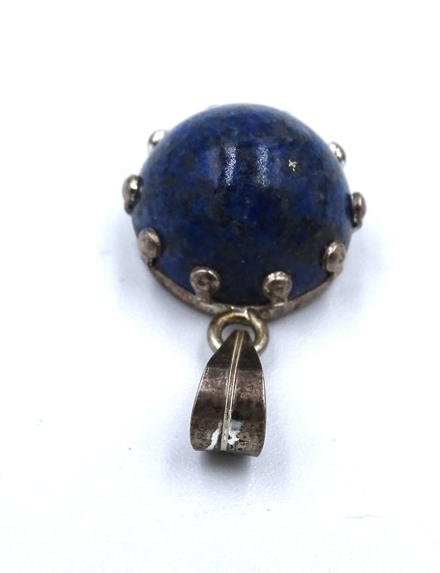 Eleganter Lapis Lazuli Anhänger in 835 Silber