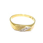 Eleganter Vintage-Ring aus 333er Gold