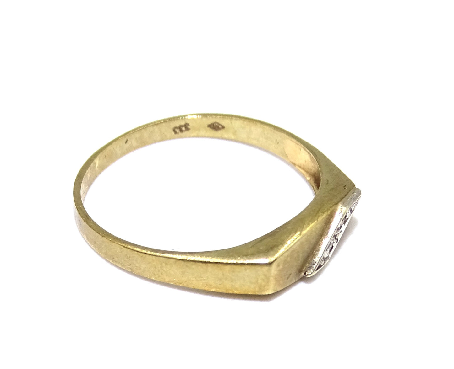 Eleganter Vintage-Ring aus 333er Gold