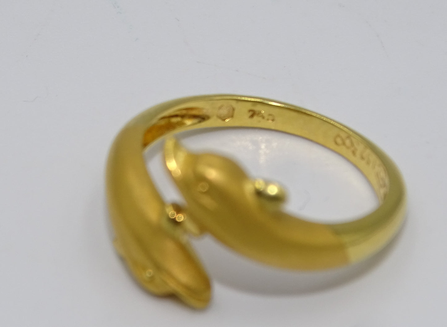 Carrera y Carrera Delphin-Ring aus 750/18K Gelbgold