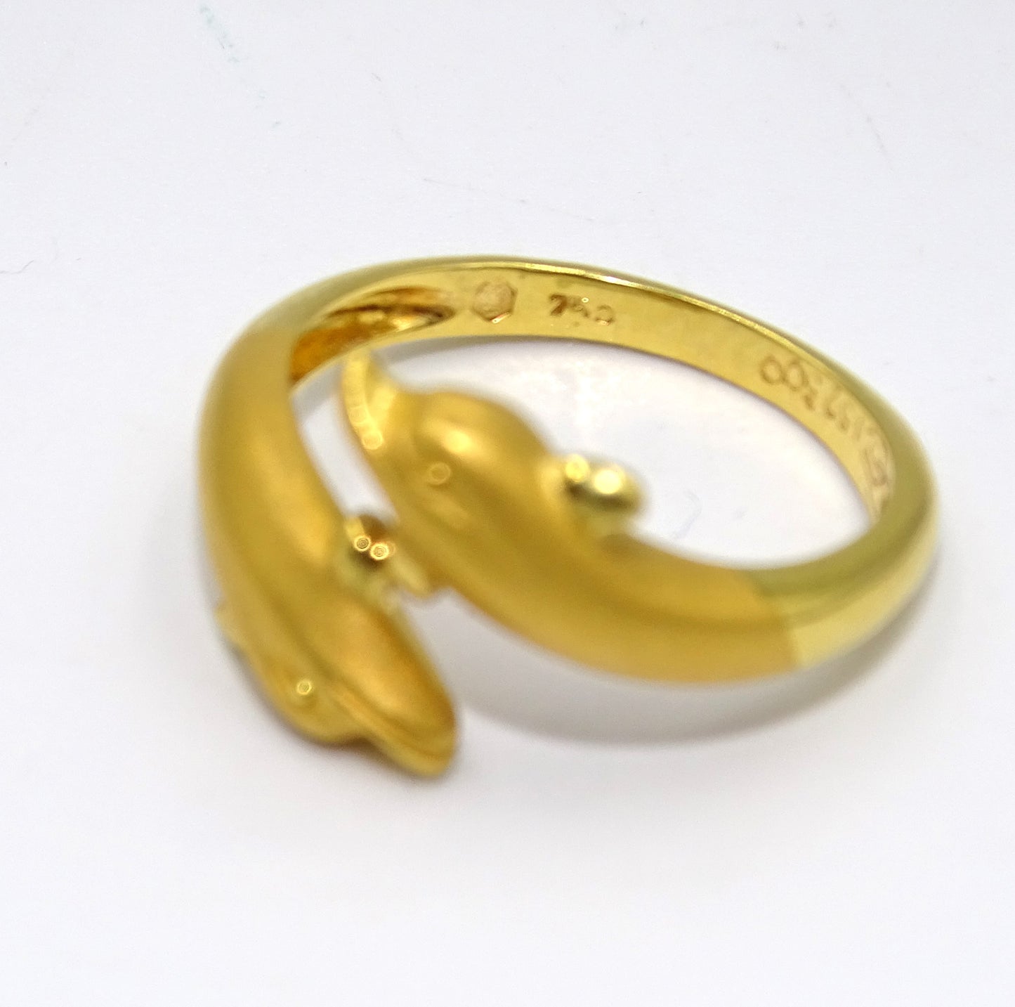 Carrera y Carrera Delphin-Ring aus 750/18K Gelbgold