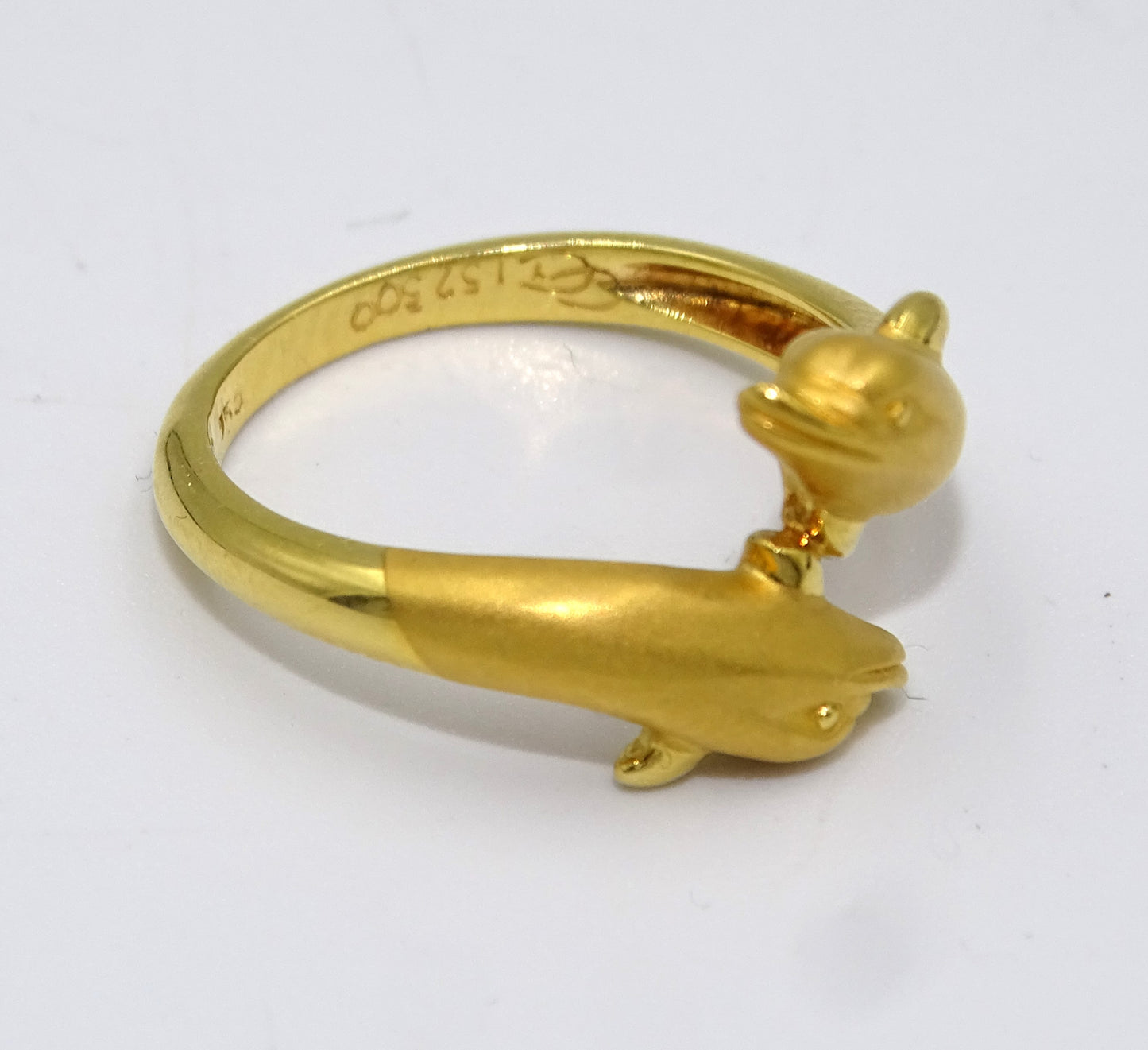 Carrera y Carrera Delphin-Ring aus 750/18K Gelbgold