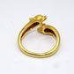 Carrera y Carrera Delphin-Ring aus 750/18K Gelbgold