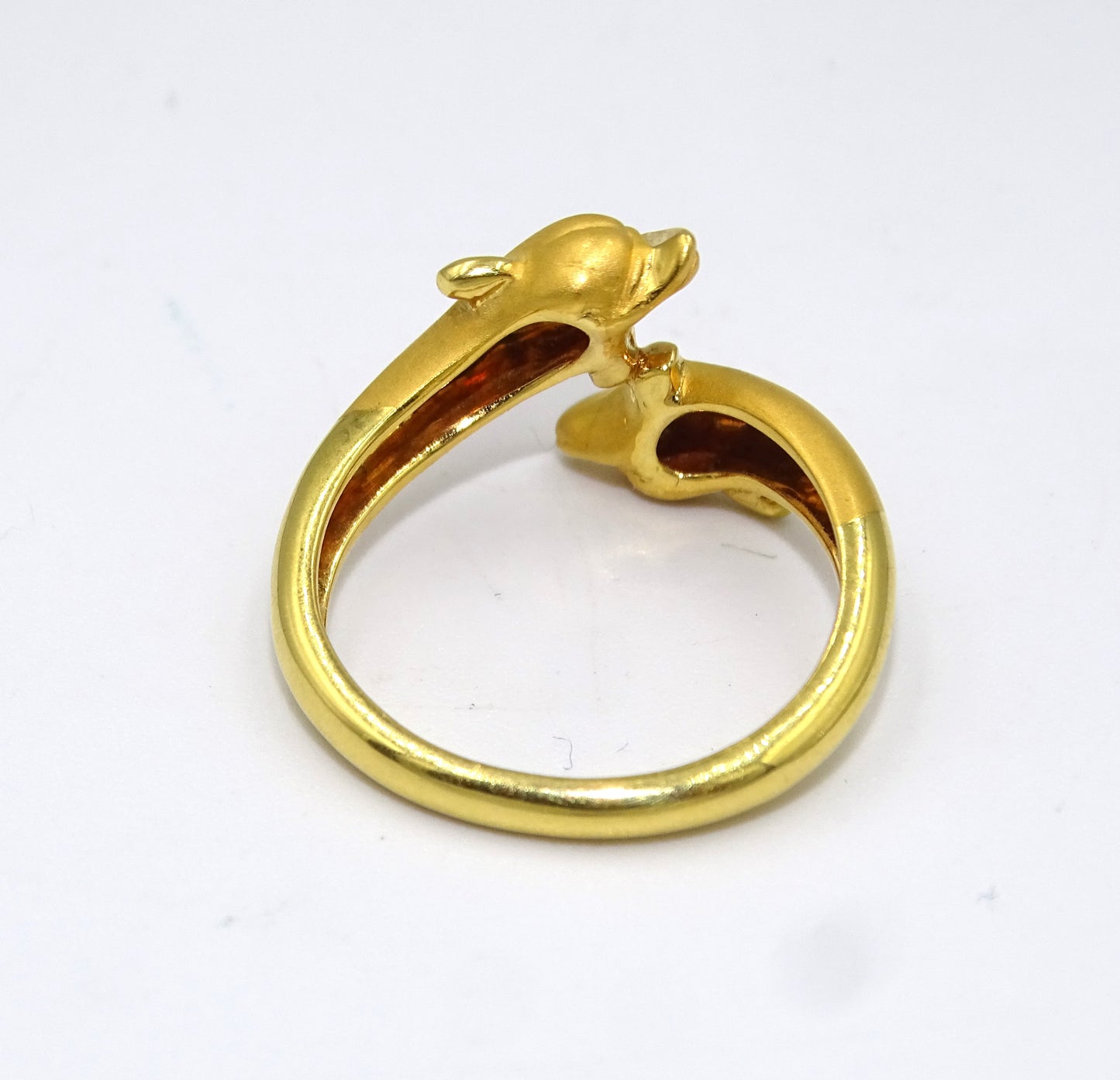 Carrera y Carrera Delphin-Ring aus 750/18K Gelbgold