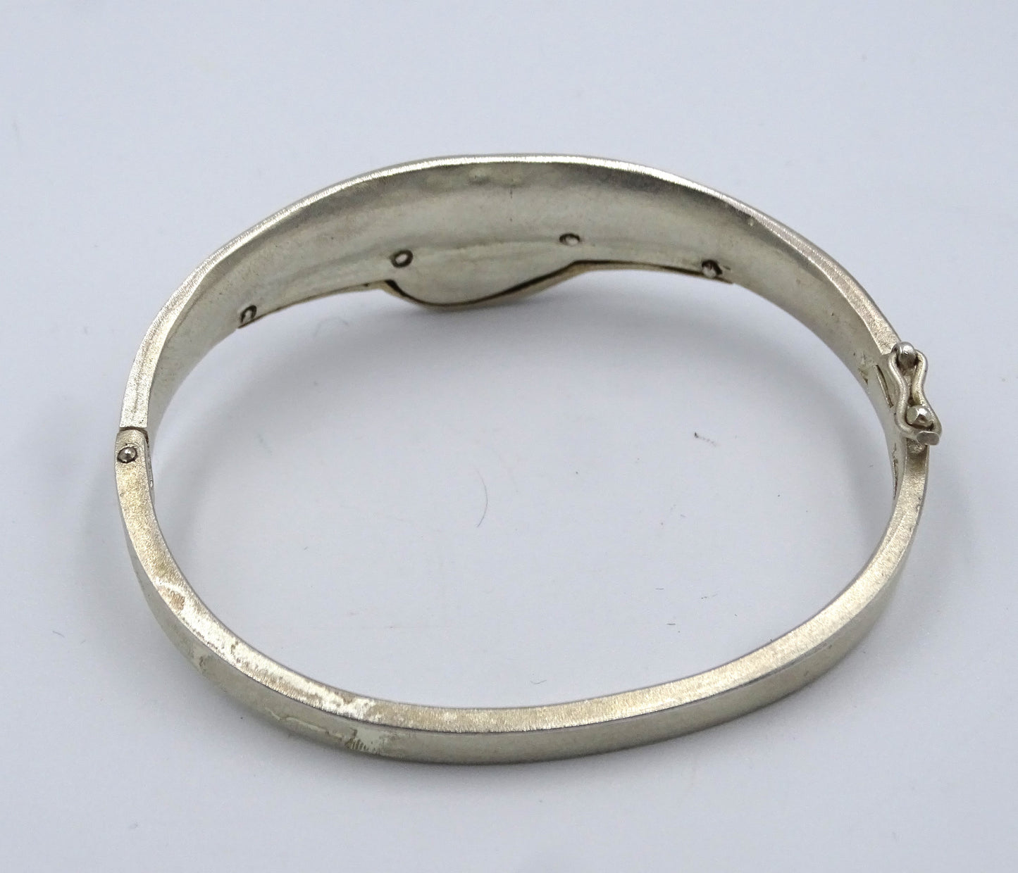 Armband aus 925er Silber mit Geschliffenem Stein