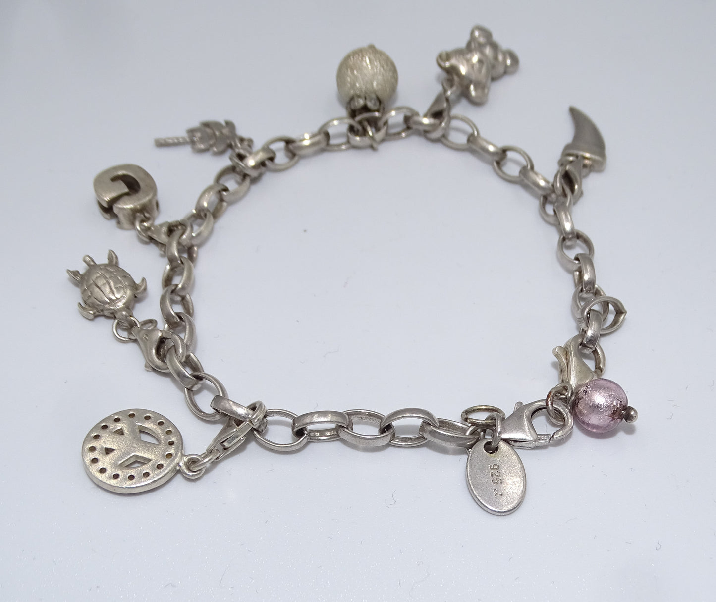 Happy Charm Armband 925 Silber