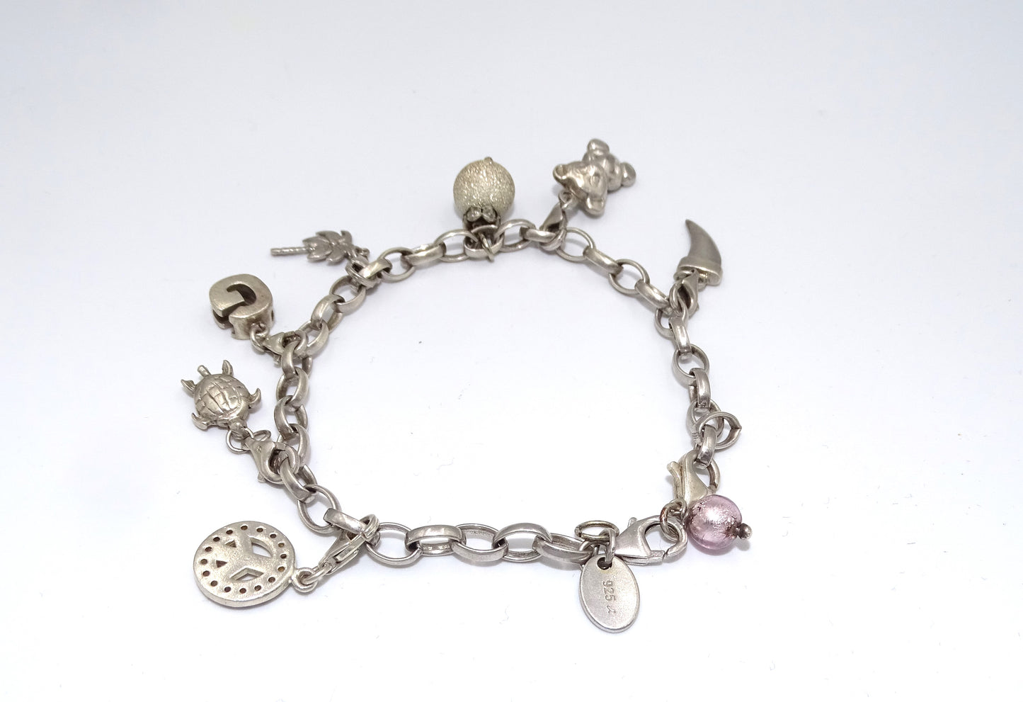 Happy Charm Armband 925 Silber