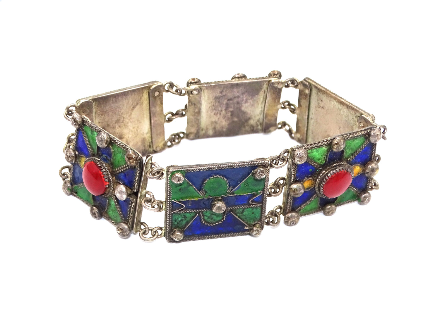 Handgefertigtes Vintage Berber Kabyle-Armband