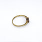 Rubin Ring aus 333er Gold - Größe 51