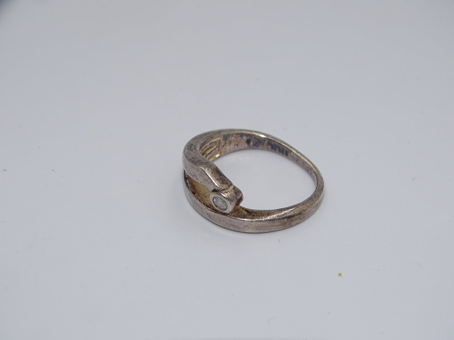 Design-Ring aus 925er Silber - Größe 53