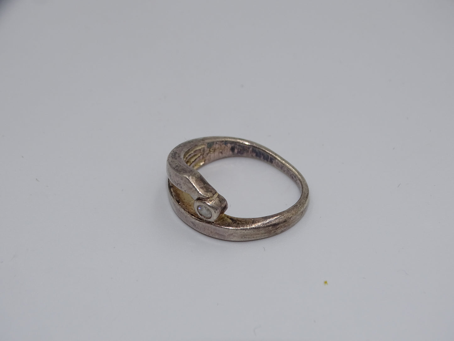 Design-Ring aus 925er Silber - Größe 53