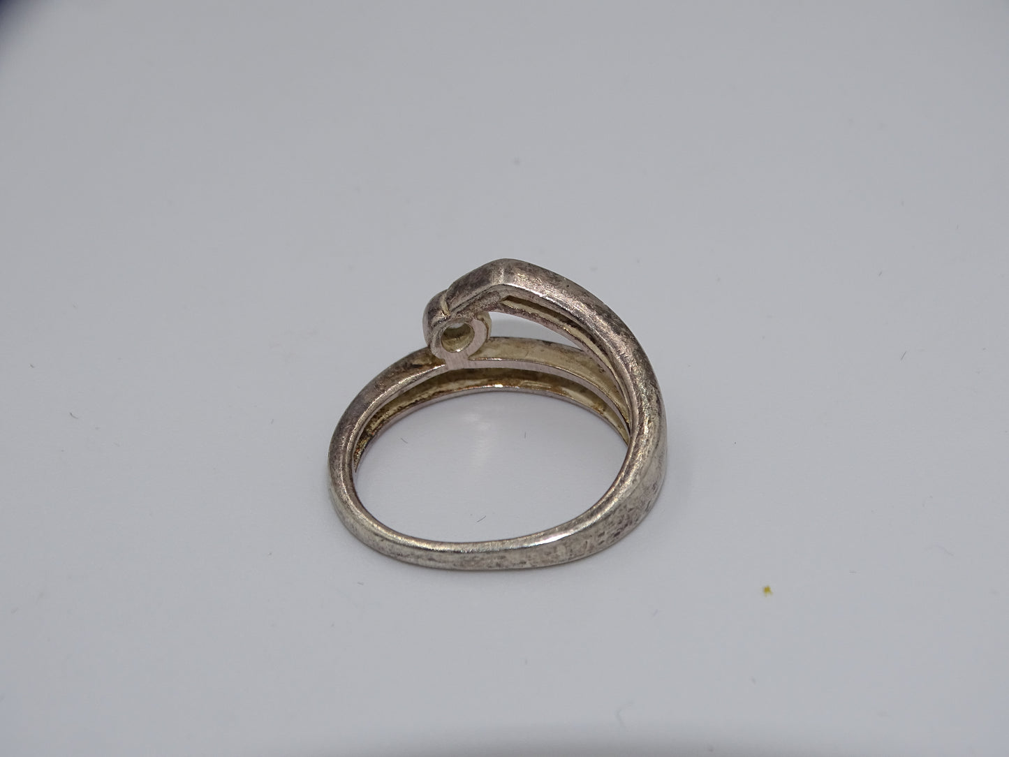 Design-Ring aus 925er Silber - Größe 53