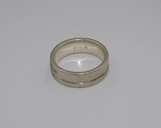 Unisex Silberring - Größe 49