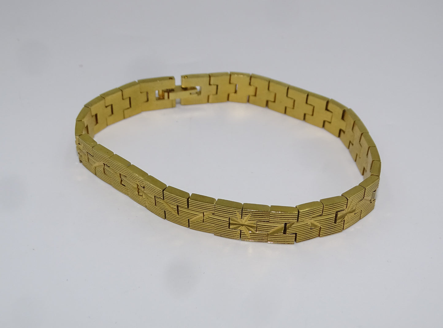 Exquisites vergoldetes Armband, ca. 20 cm Länge