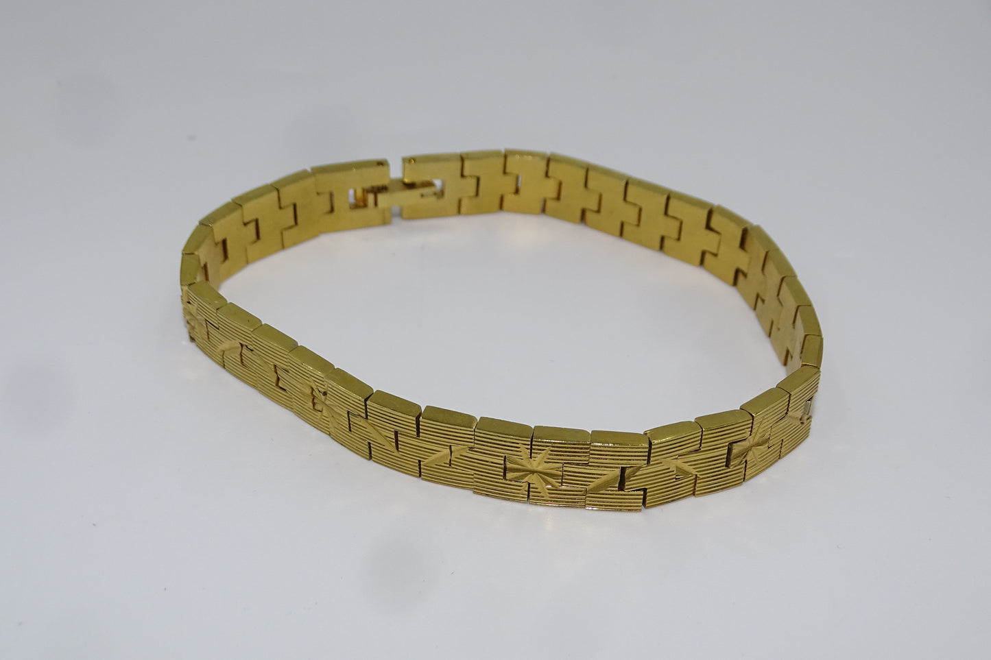 Exquisites vergoldetes Armband, ca. 20 cm Länge