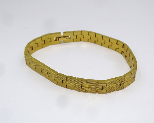 Exquisites vergoldetes Armband, ca. 20 cm Länge