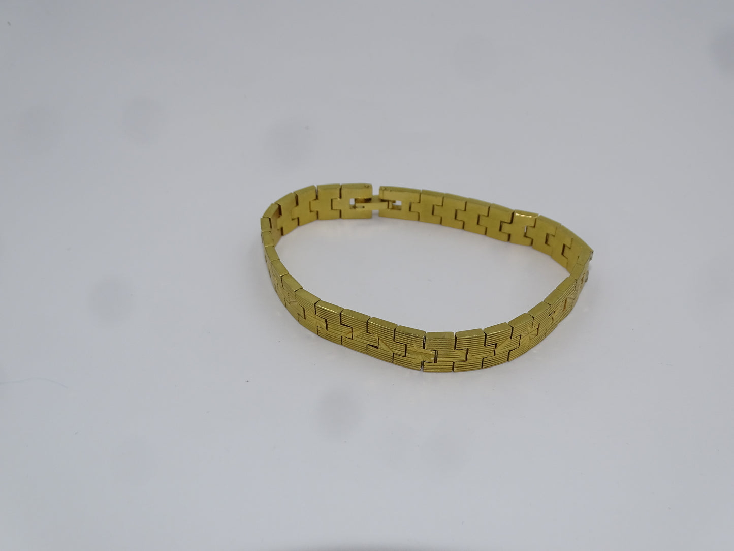 Exquisites vergoldetes Armband, ca. 20 cm Länge