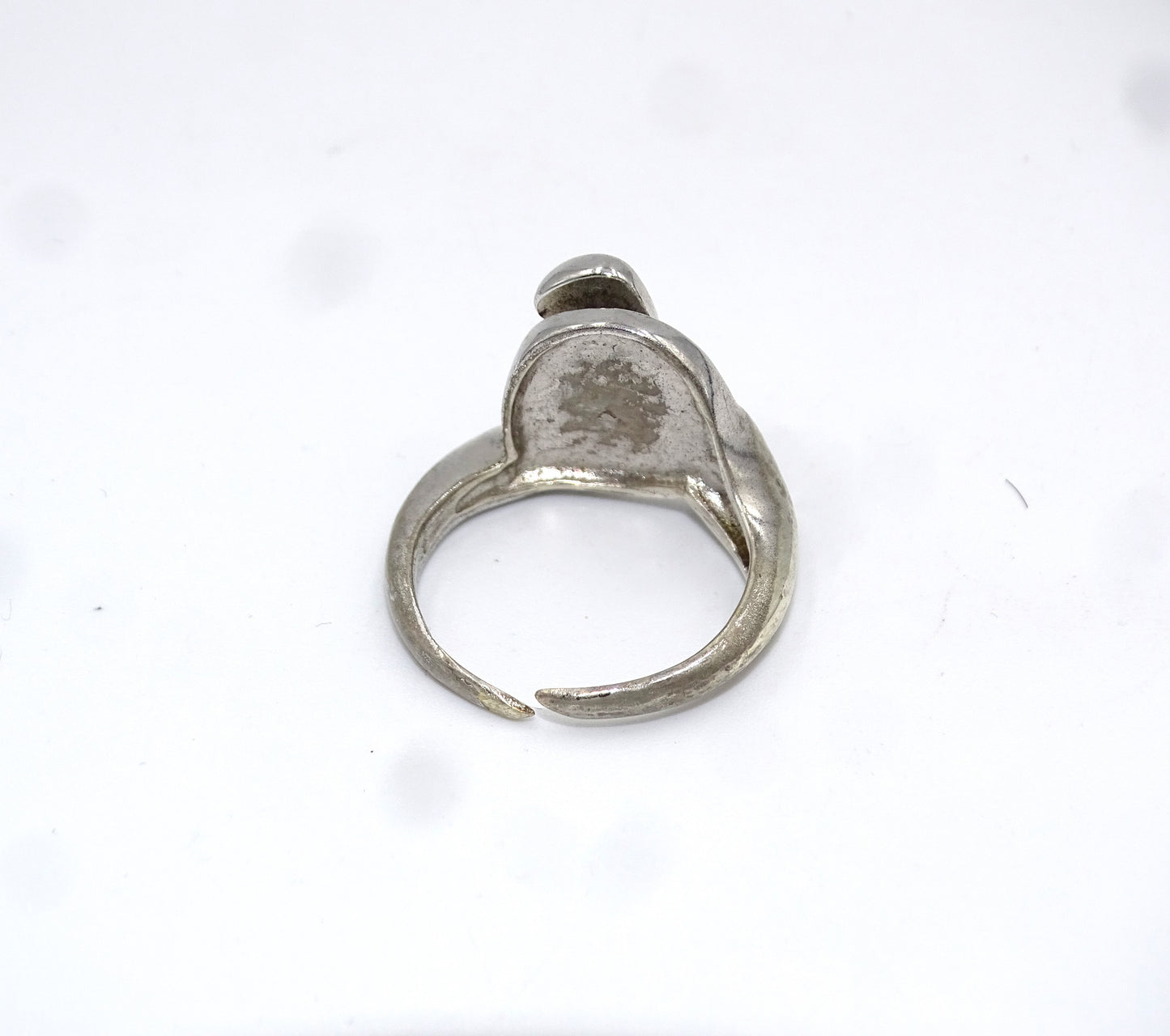 Design Silber 835 Ring "KR 159 Signiert" - Größe 56