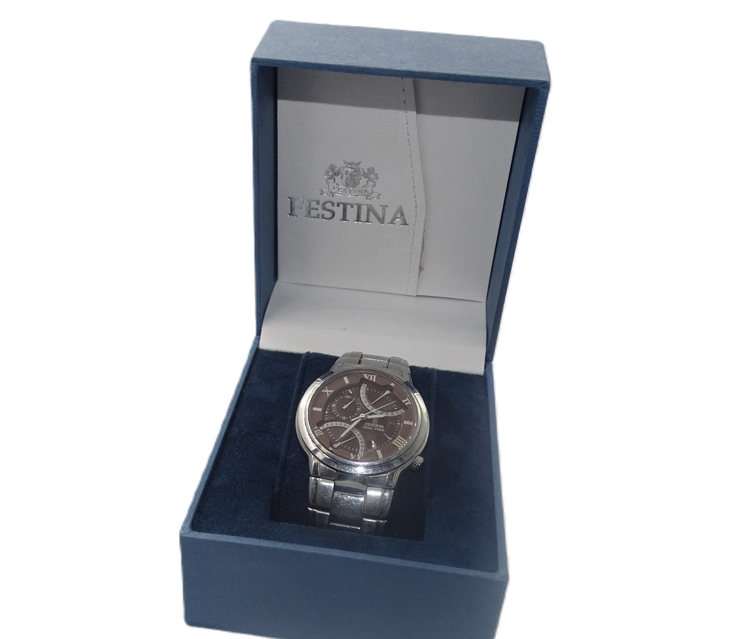 Festina Dual Time mit Originalverpackung