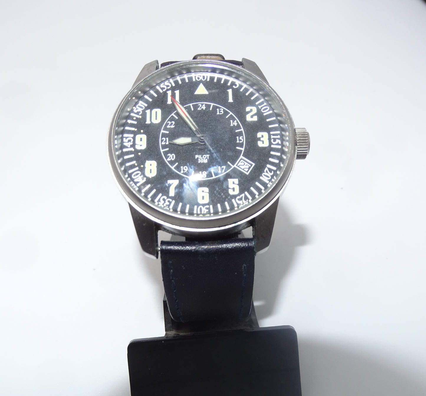 Herren Uhr Pilot 30m