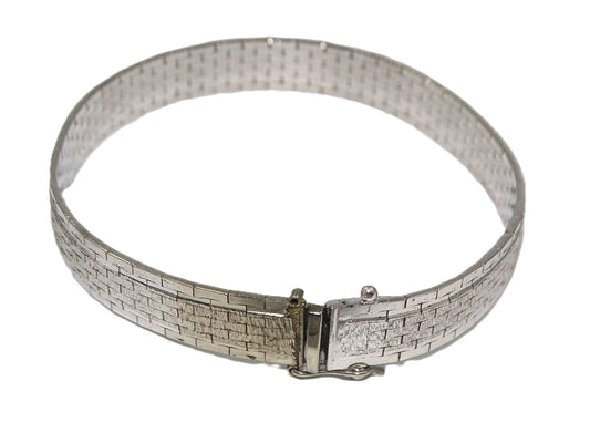 Elegant 835 Sterling Silver Vintage Armband