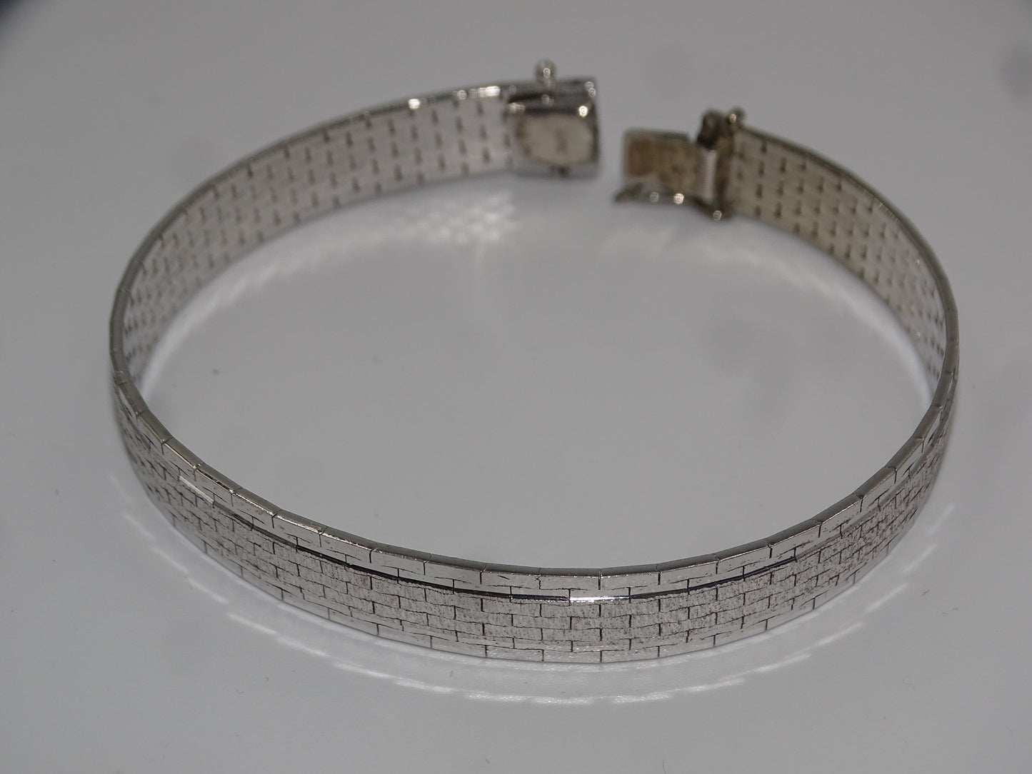 Elegant 835 Sterling Silver Vintage Armband