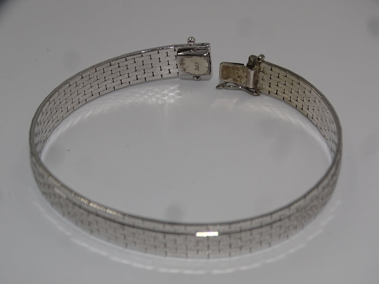 Elegant 835 Sterling Silver Vintage Armband