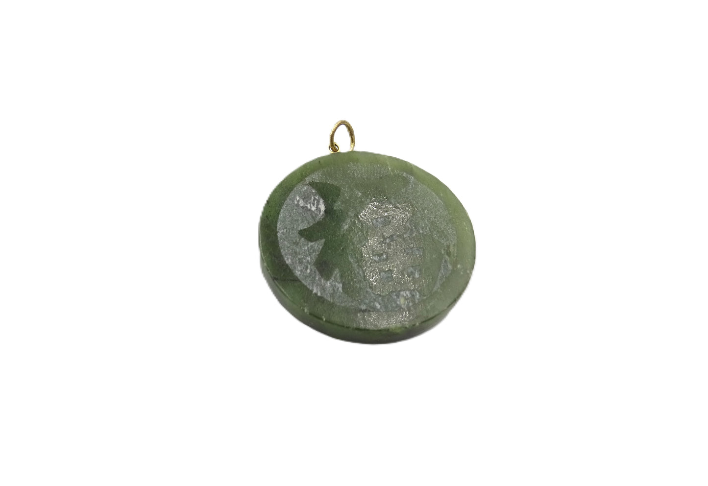 Eleganter Vintage-Jade-Anhänger aus China – ca. 14 g, 3,5 cm